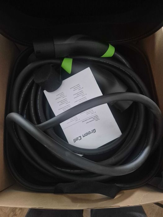 Kabel do ładowania samochodu 22 kW 32A 3-Phase 7m Green Cell EV