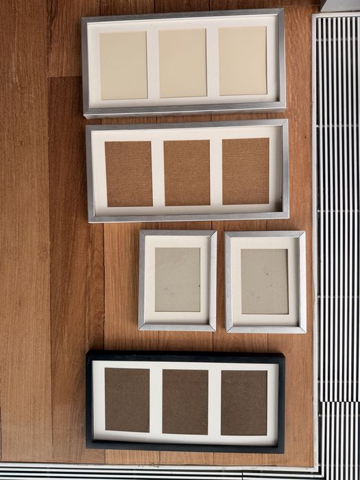 4 IKEA Ribba Picture Frames