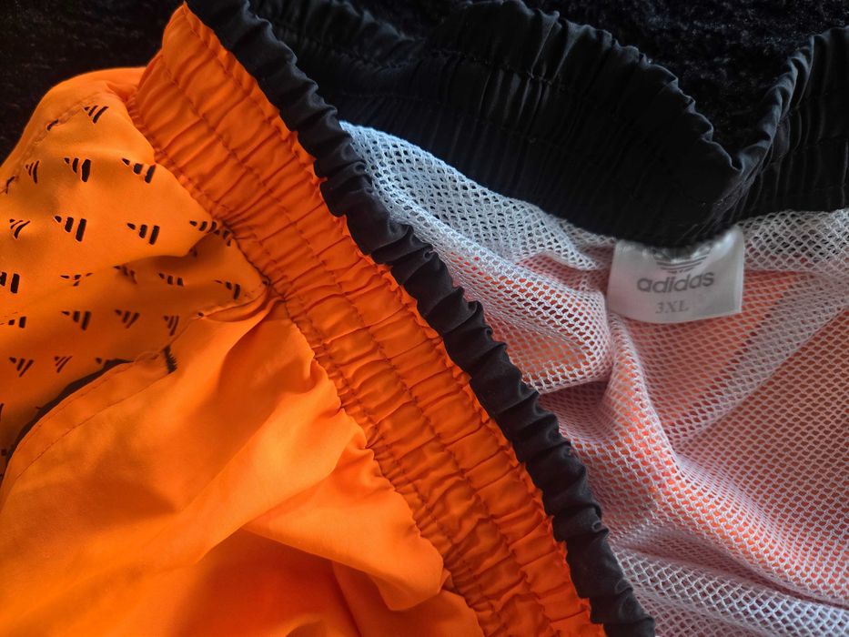 adidas neonowe szorty kąpielowe xl / xxl