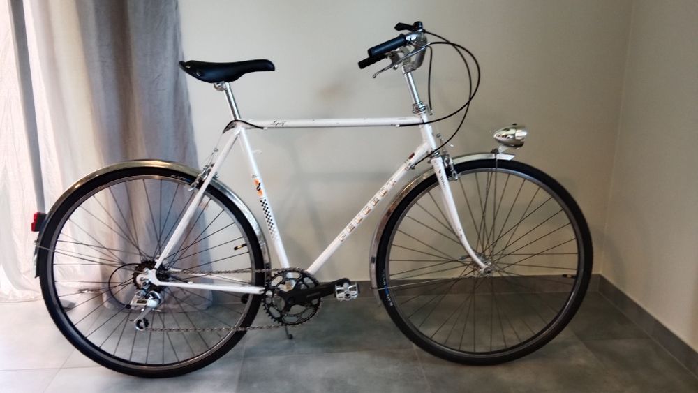 Rower Peugeot Sport 28" retro commuter restomod 1x6 Deore