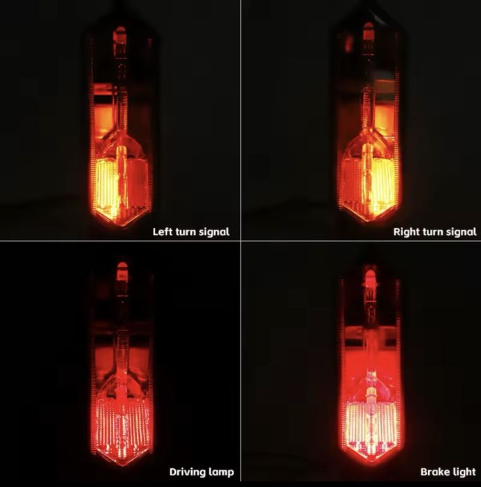 Luz traseira LED yamaha R6 R7 R1 2015-1023