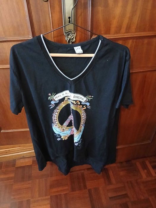 Camisolas mangas curtas