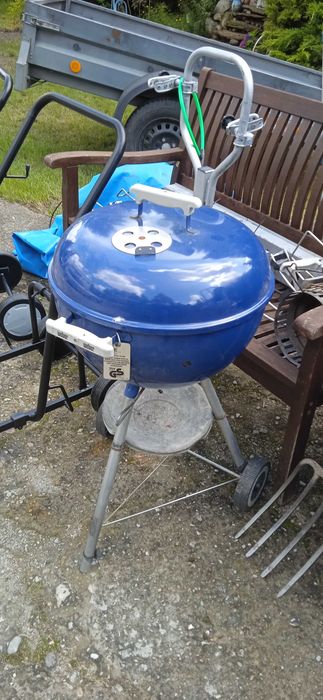 grill   firmowy jak nowy kompletny okazja