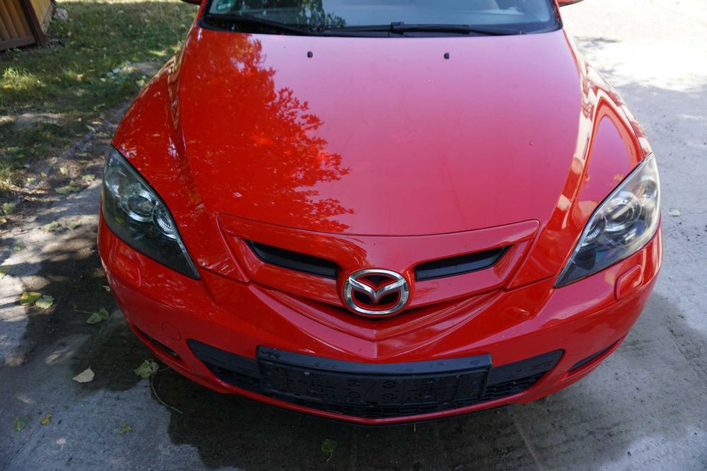 Mazda 3 бампер передний разбор мазда деталь бм бк бл запчасть деталь