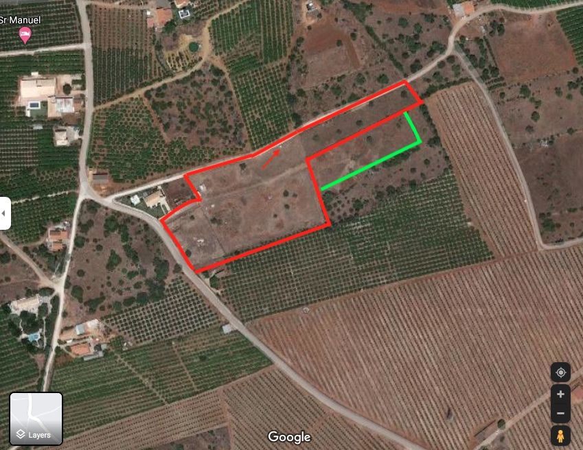 Terreno em Franqueira (Silves, Algarve)