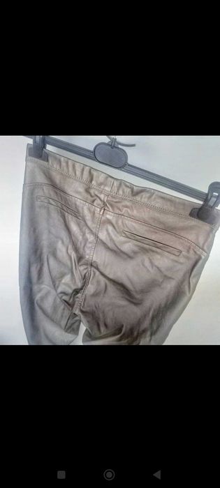 Leginsy woskowe, nowe z metką , skórzane