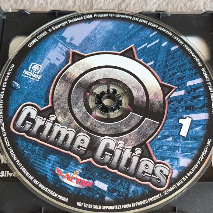 Crime Cities (CD-Action) | Gra Retro PC | Stan Bardzo Dobry