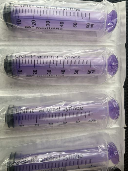 Strzykawka Enfit 60ml 50 sztuk