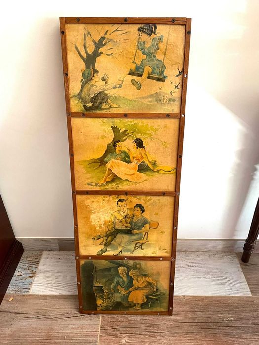 Painel publicitário de António Cruz Caldas, década 60