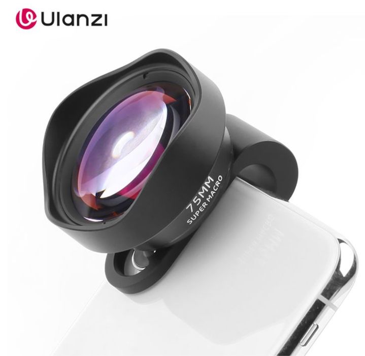 ULANZI 75mm Macro Lens — макрооб'єктив 10X для телефону макролінза