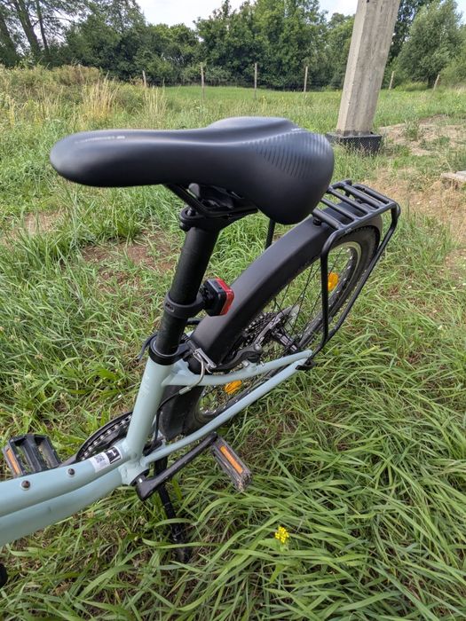 Rower 24 Cube Ella (lekki jak woom) damka miętowy dynamo, błotniki