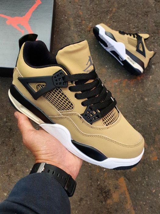 Buty Nike Air Jordan Retro 4 Fossil 36-45 unisex trampki sneakersy