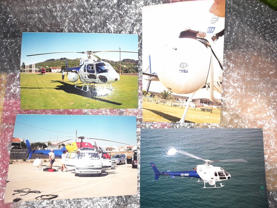 Esfera para câmera usada no helicóptero