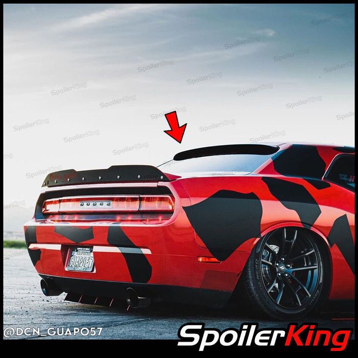 Козирек бленда Dodge Challenger накладка на крышу стекло спойлер додж