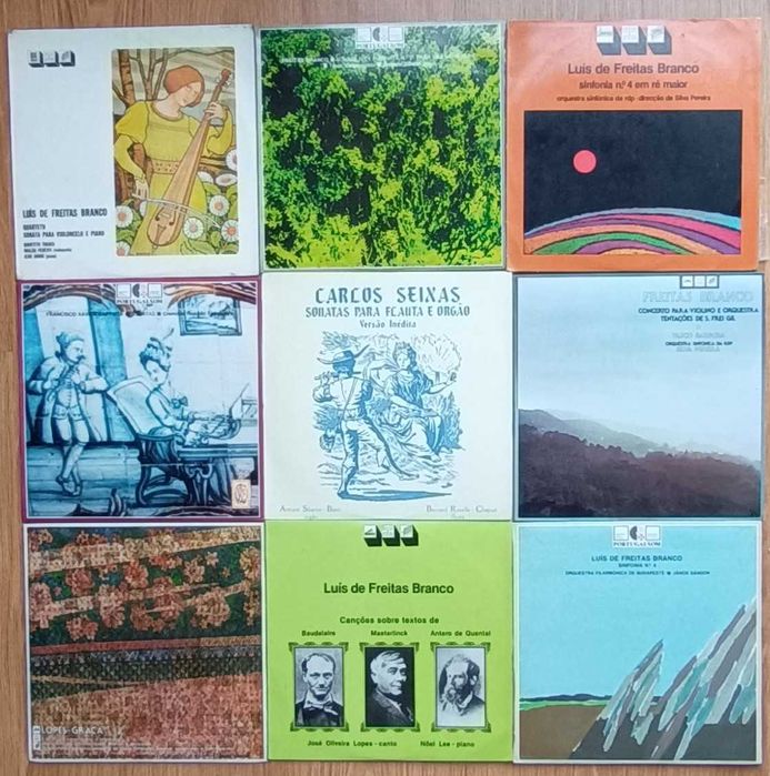 Luis de Freitas Branco Fernando Lopes Graça Carlos Seixas LP