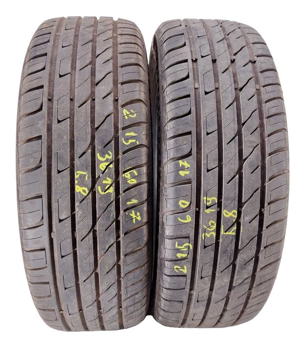 2x 215/60 R17 Sportiva opony letnie 6 mm / montaż kurier