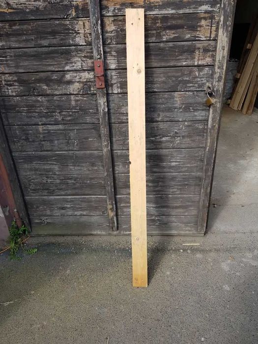 Deski drewniane surowe z odzysku