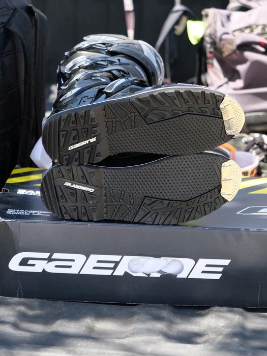 Мотоботы GAERNE SG-12 ENDURO BLACK ЛУЧШИЕ Мото боты для ЭНДУРО Ботинки
