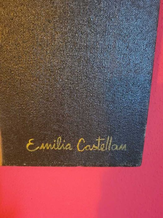 Emília Castellan - Nú masculino - óleo sobre tela 90cm x 40cm