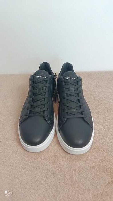 Czarne Sneakersy Męskie Replay R. 44