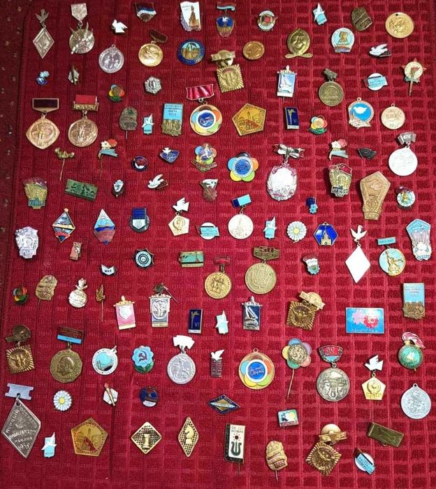 Колекція знаків Фестивалі і лауреати 116шт.