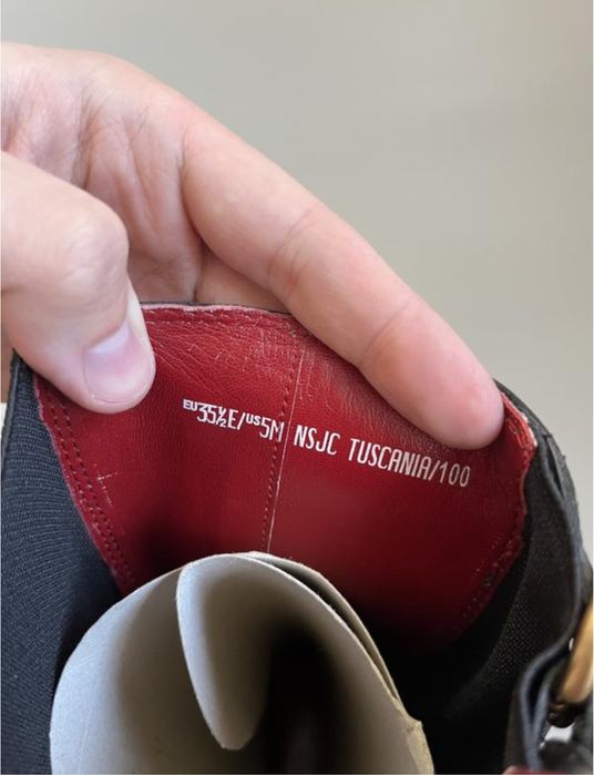 Сапоги Bally Suisse Leather Ralph Dg 35(22.5cm)