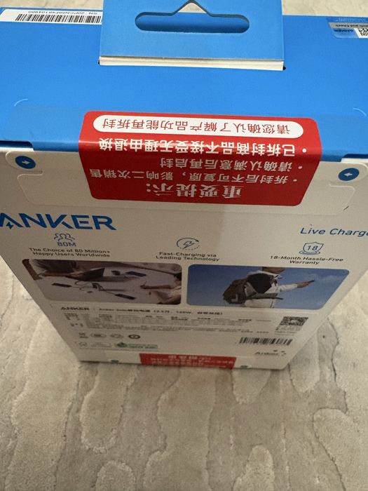 Павербанк Anker Zolo 25000mAh black