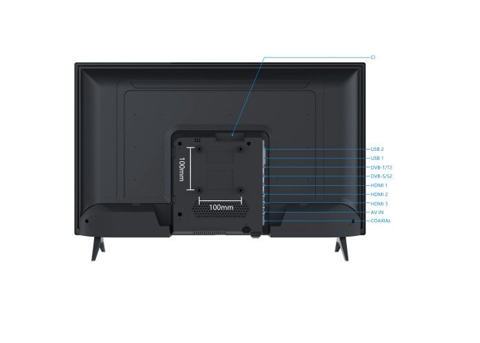 TV Smart Tech 32”-81 cm - HD