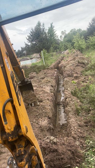 Послуги ескаватора та самоскида, самосвала доставка піску,щебня