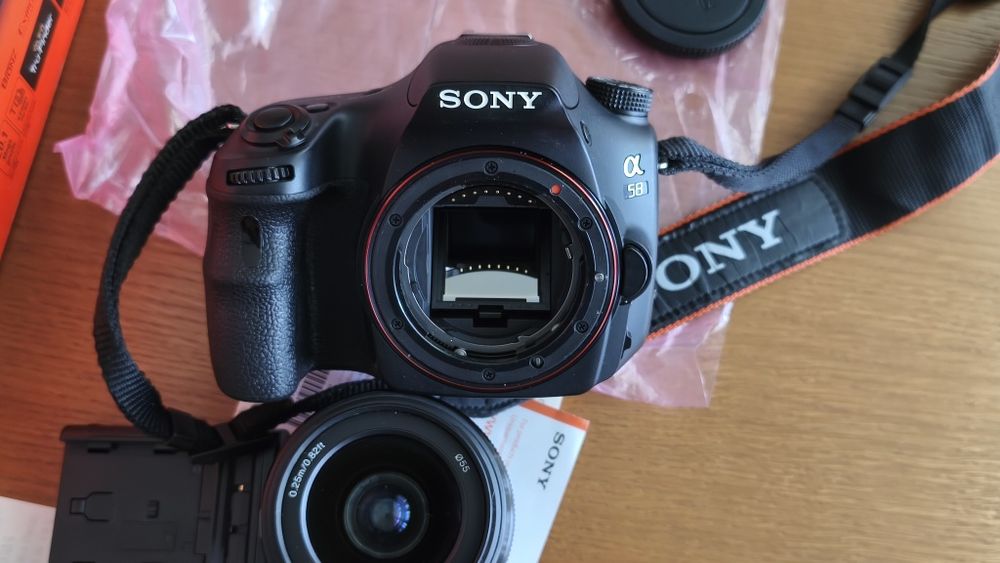 Lustrzanka Sony Alfa 58 stan bardzo dobry