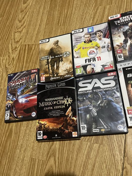 Gry na PC komputerowe DVD Games