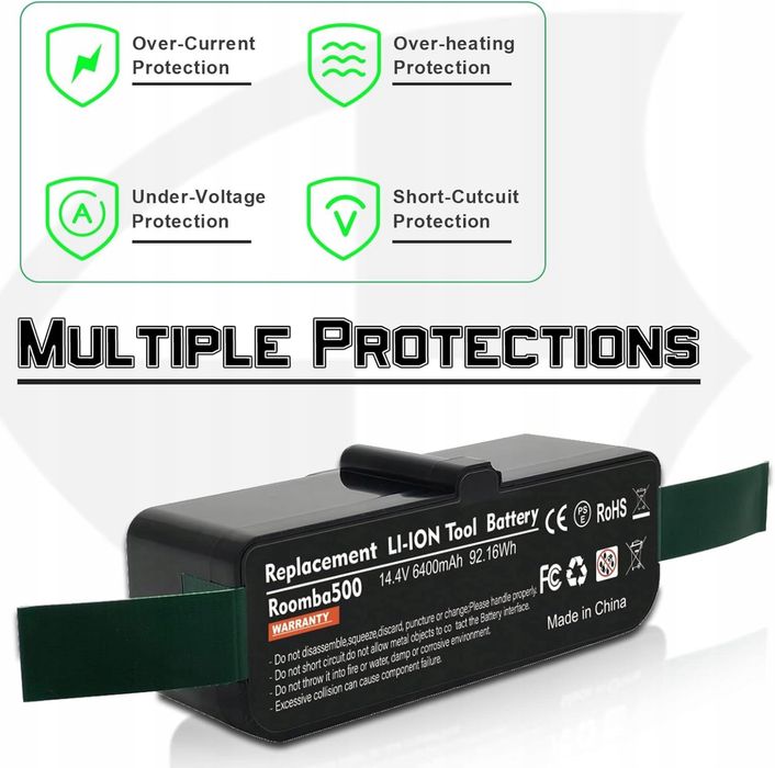 Bateria zastępcza do R3 irobot