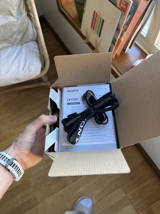 Sony a6100 corpo