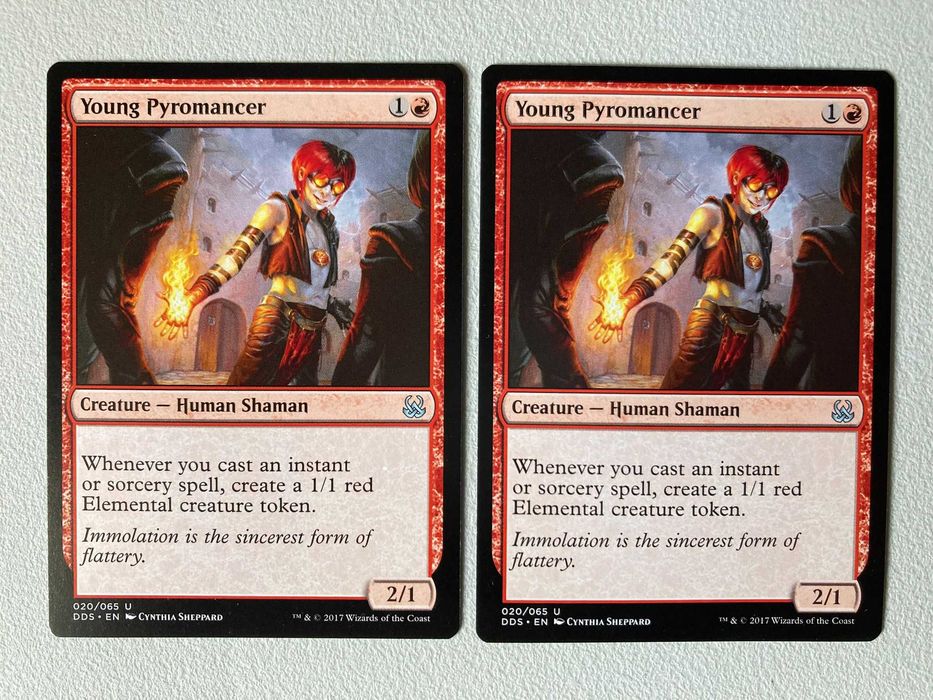 [MTG] 2 Young Pyromancer