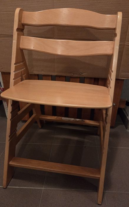 Krzesełko drewniane Hauck