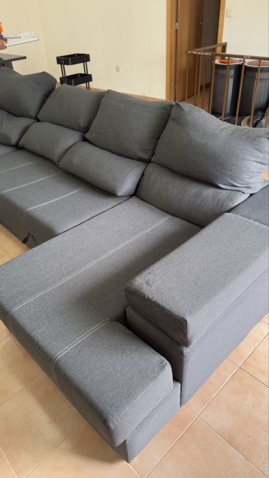 Sofá cama grande chaise lounge