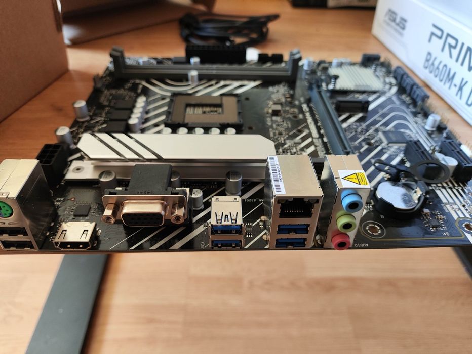 ASUS PRIME B660M-K D4 (LGA1700) – Uszkodzony Socket / Pogięte Piny