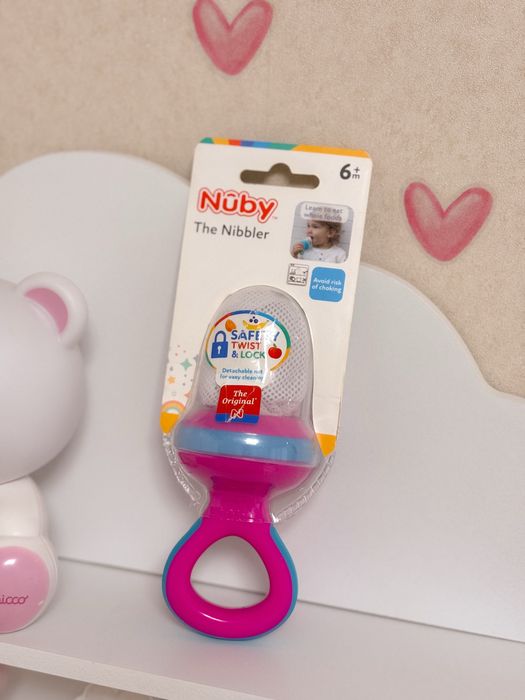 Ніблер з захисним ковпачком 6+ міс Nuby
