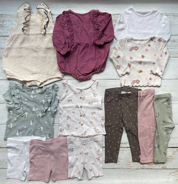 Літній одяг next, H&M на дівчинку 6-9 міс