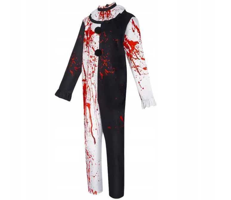TERRIFIER – Strój Halloweenowy Kostium Klaun Błazen 170-176 cm  (M/L)