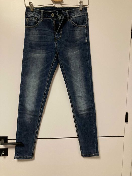 Jeansy slim rozm 36