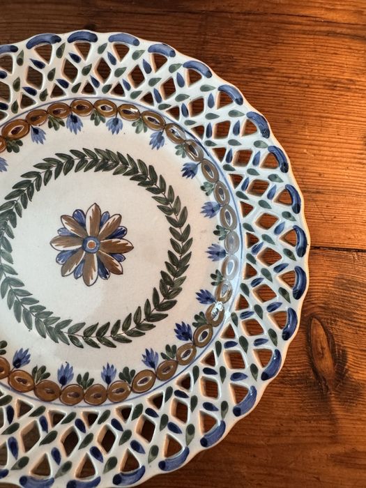 Vintage Prato antigo carvalhinho Porto