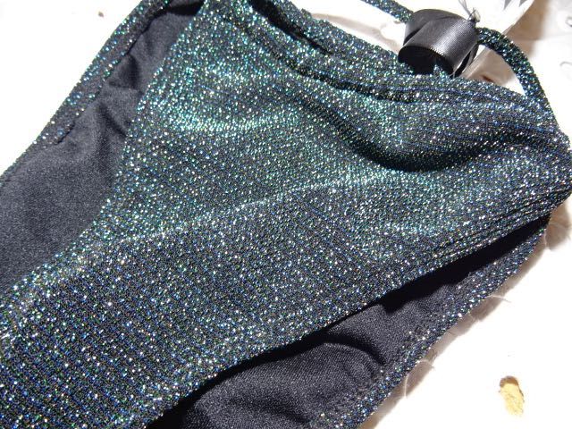 Boohoo dol bikini brokatowe S-M