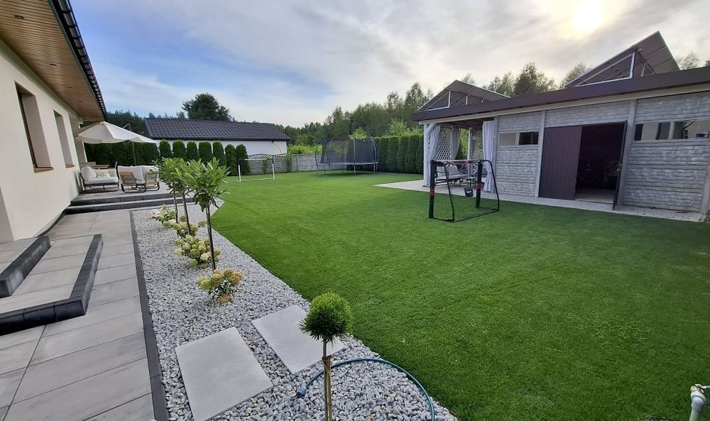 DOM 140m2 + garaż 36m2 Bełchatów - Nowy Świat (z wyposażeniem)