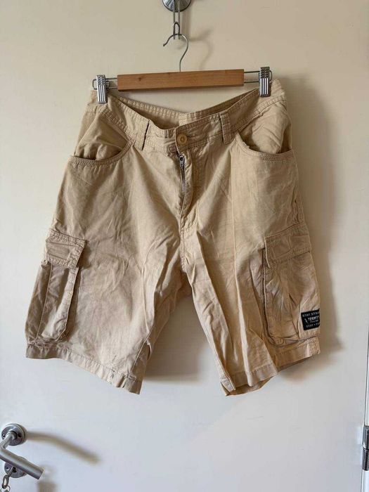 Calções cargo bege para homem Termit (tamanho L/XL)