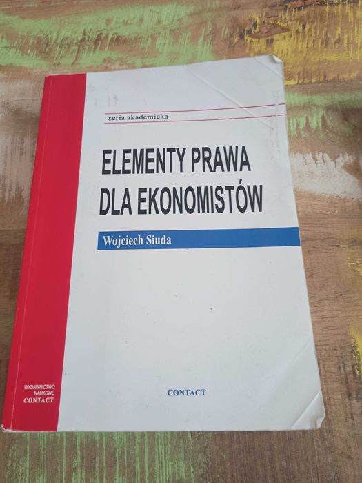 Elementy prawa dla ekonomistów  Contact
