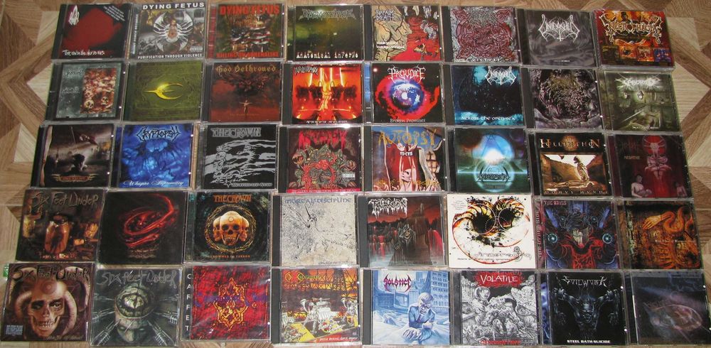 Broken Hope, Arch Enemy, Six Feet Under, Dying Fetus, In Flames, Death