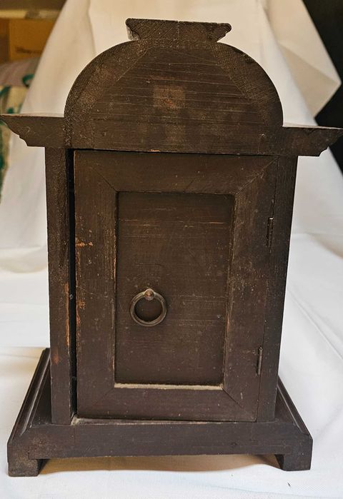 Relógio de lareira antigo JUNGHANS – peça para restauro