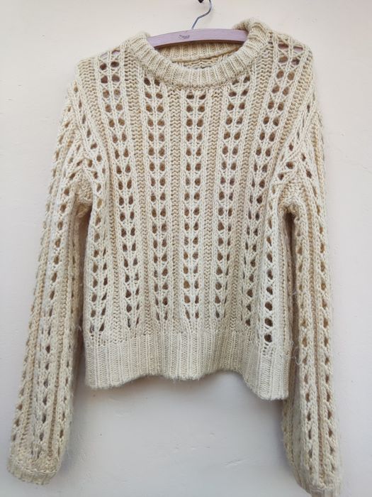 Żakardowy sweter