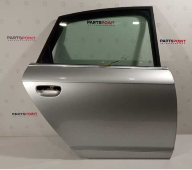 Двері передні, задні чорний та сірий колір, седан Audi A6 C6 2005-2011